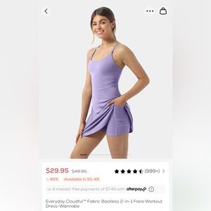 HALARA cloudful 2 in 1 dress